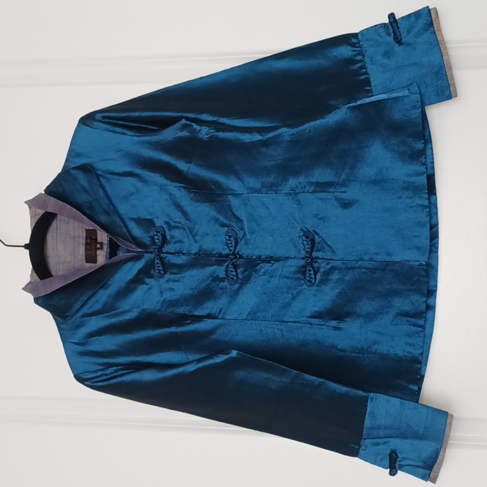 NWT Miniye - Royal Blazer in Metallic Blue